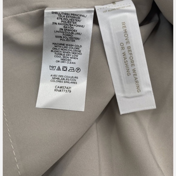 Ann Taylor Shift dress, Gray, size 18 Tall - Picture 6 of 7